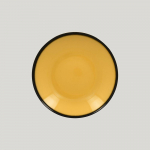 Тарелка-салатник RAK Porcelain LEA Yellow 26 см, высота 5 см, 1,2 л (желтый цвет) 81223403. Фото