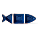 SagaForm Менажница "Рыба" синяя 5017779. Фото