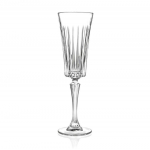Бокал флюте для шампанского RCR Style TimeLess 210 мл, хрустальное стекло, Италия 81262005. Фото