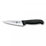 Нож поварской Victorinox Fibrox 12 см, ручка фиброкс черная 70001011. Фото