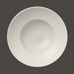 Тарелка RAK Porcelain NeoFusion Sand круглая глубокая 26 см (белый цвет) 81221094. Фото