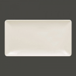 Тарелка RAK Porcelain Nano прямоугольная плоская 33,5*18 см 81220716. Фото