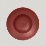 Тарелка RAK Porcelain NeoFusion Magma круглая глубокая 23 см (кирпичный цвет) 81221183. Фото