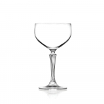 Бокал блюдце для шампанского RCR Luxion Glamour 460 мл, хрустальное стекло, Италия 81262003. Фото