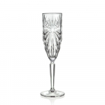 Бокал флюте для шампанского RCR Style Oasis 230 мл, хрустальное стекло, Италия (ЗАКАЗНОЕ) 81262046. Фото