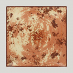 Тарелка RAK Porcelain Peppery квадратная плоская 30*30 см, красный цвет 81220228. Фото