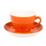Чайная пара Barista (Бариста) 300 мл, оранжевый цвет, P.L. Proff Cuisine 81223303. Фото
