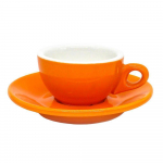 Кофейная пара Barista (Бариста) 70 мл, оранжевый цвет, P.L. Proff Cuisine (кор= 72 шт) 81223282. Фото